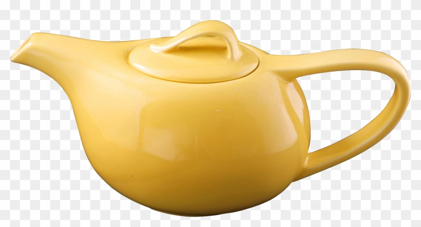 Antique Yellow Ware Teapots - Teapot #769679