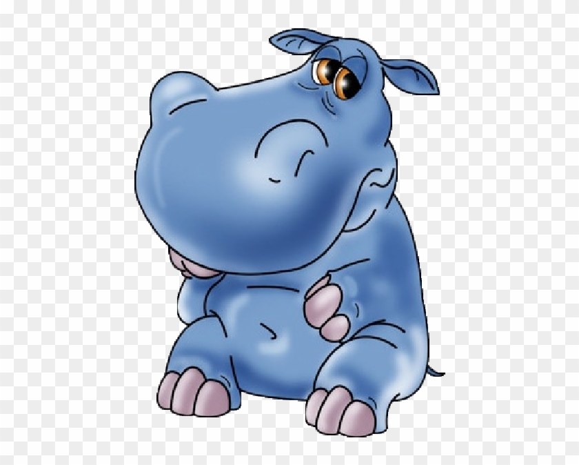Funny Hippopotamus Cartoon Pictures - Hippopotamus #769708