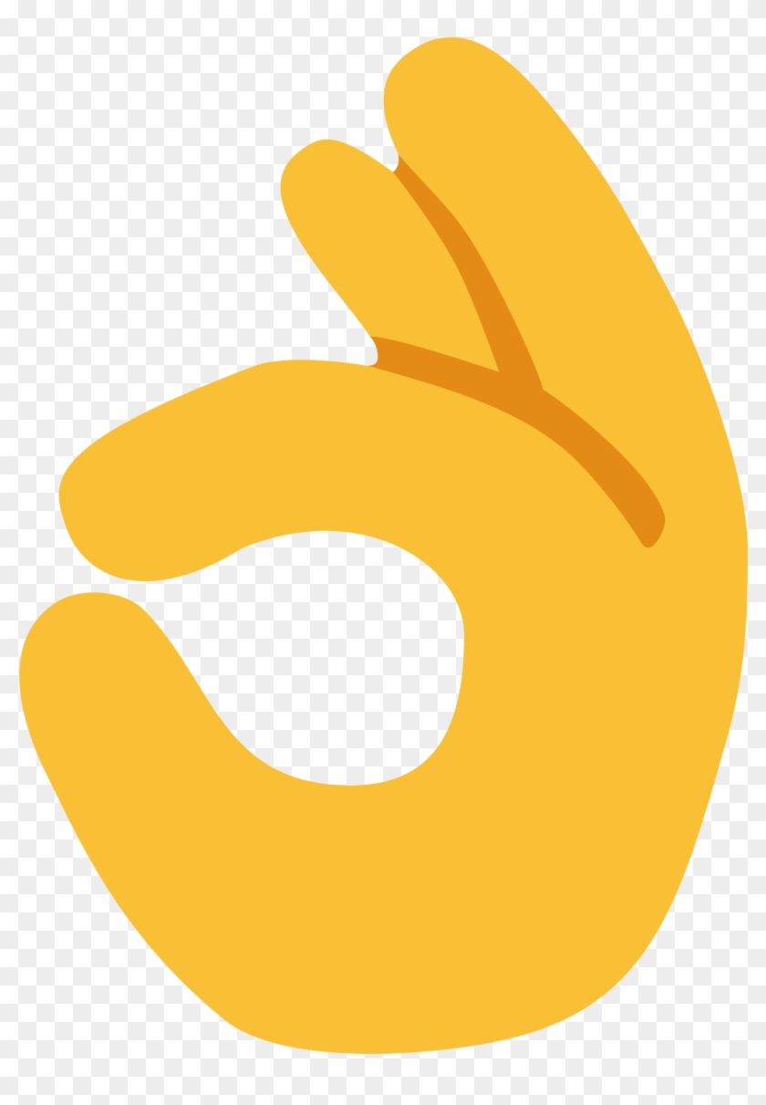 Open - Ok Hand Emoji Png #769725