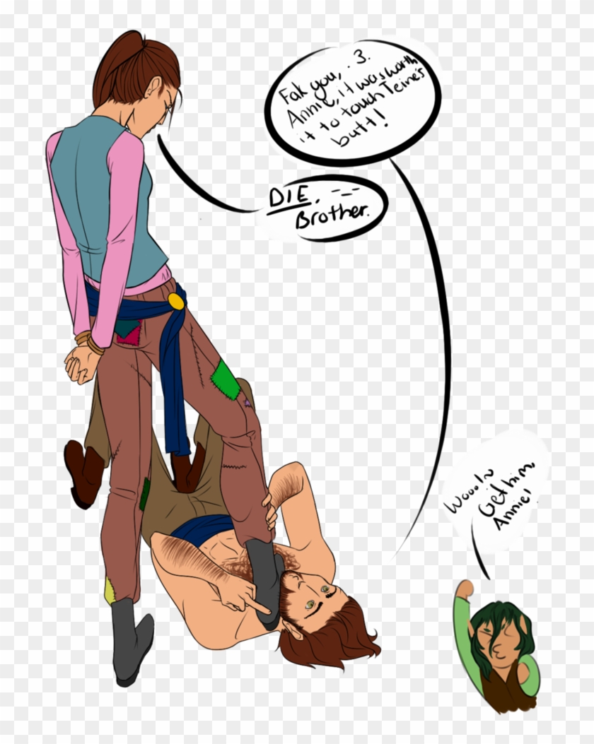 Touching Butts By Protectivespell1 - Cartoon #769728