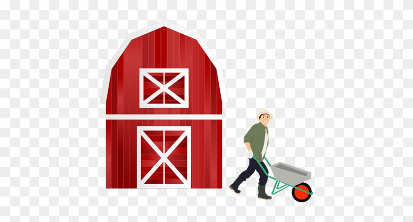 I Took The Drum Out Of The Turner - Barn On Transparent Background #769753