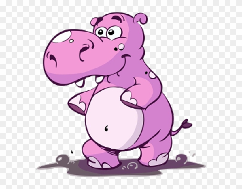 Pink Hippo Clipart Pink Hippo Images Clipart - Hippopotamus #769769