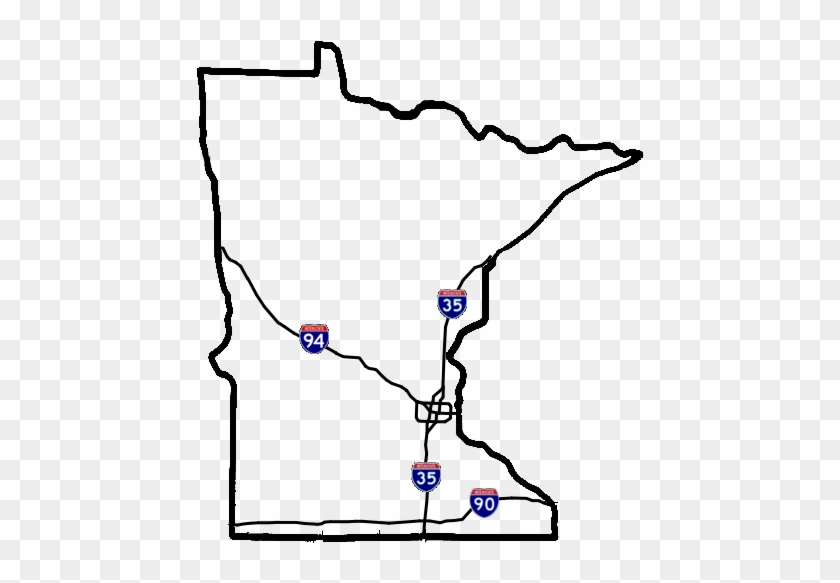 List Of Interstate Highways In Minnesota - Major Highways In Minnesota #769777