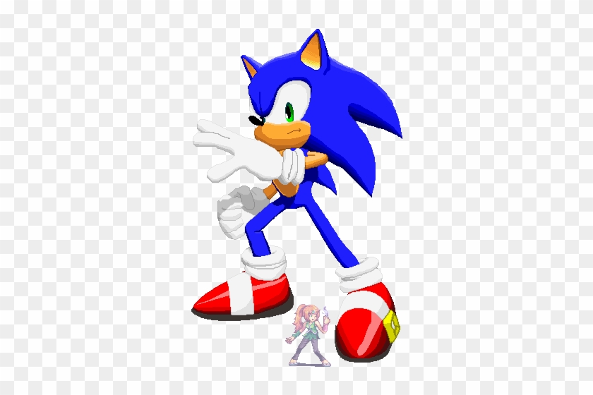 Super Sonic Simple Sprite Movieclip