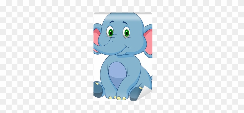 Cute Baby Elephant Cartoon #769822