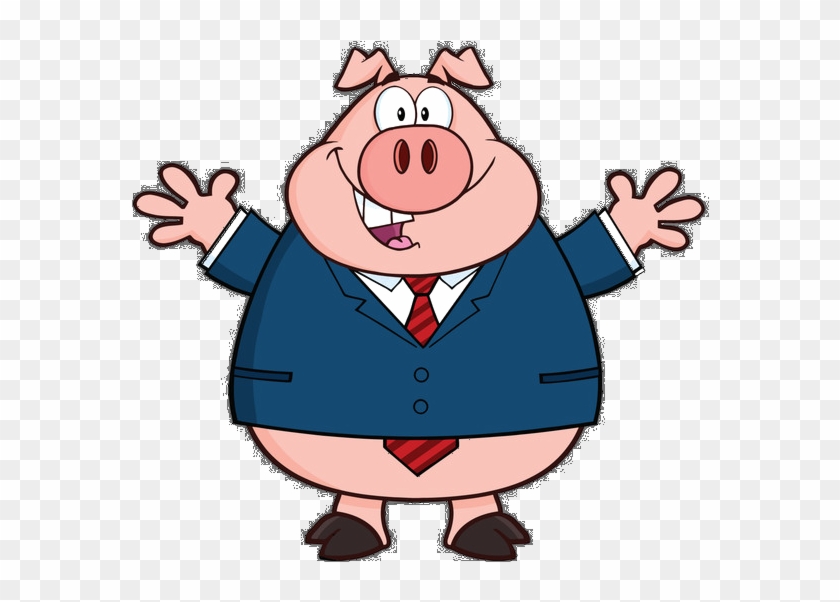 Cartoon Happy Pig #769883
