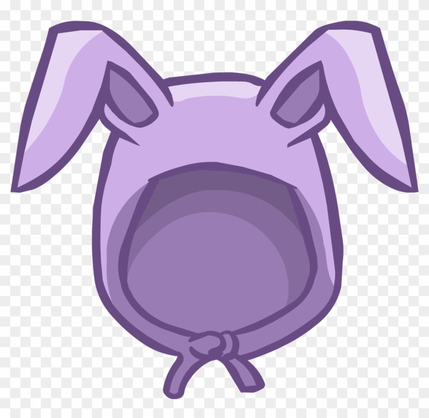 Lavender Bunny Ears - Bunny Ears Clothing Clipart #770081
