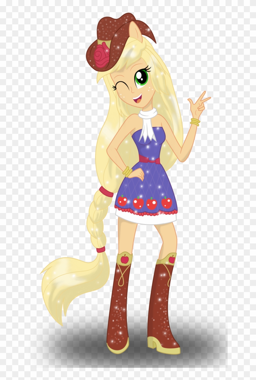 Applejack Equestria Girls Dress - Equestria Girls Applejack Transformation #770143