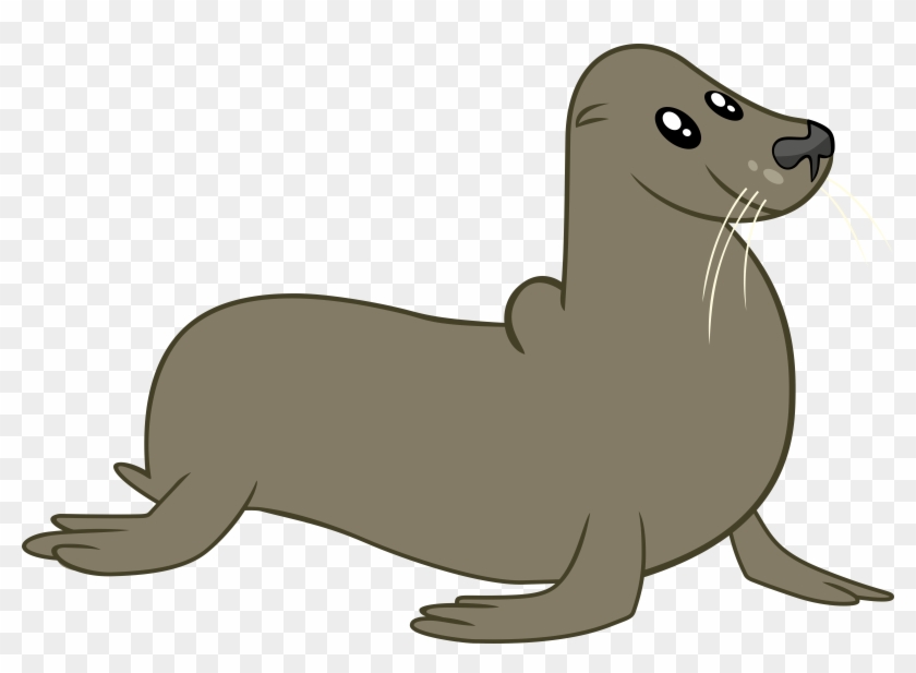 Cartoon Elephant Seal - Cartoon Elephant Seal #770192
