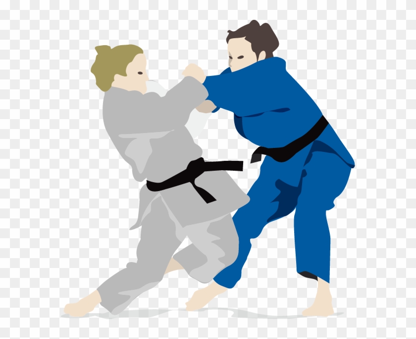 Judo Icon - Wrestling - Judo Transparent Clip Art #770184