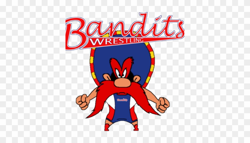 Bandits Wrestling - Cartoon #770186