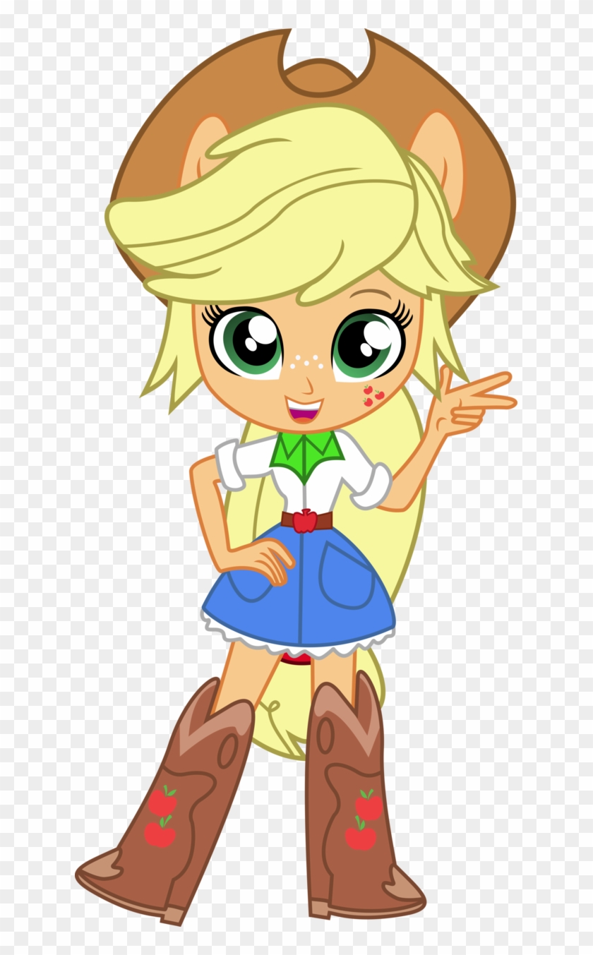 Applejack Mini By Gabrielwoj - Equestria Girls Minis Applejack #770257