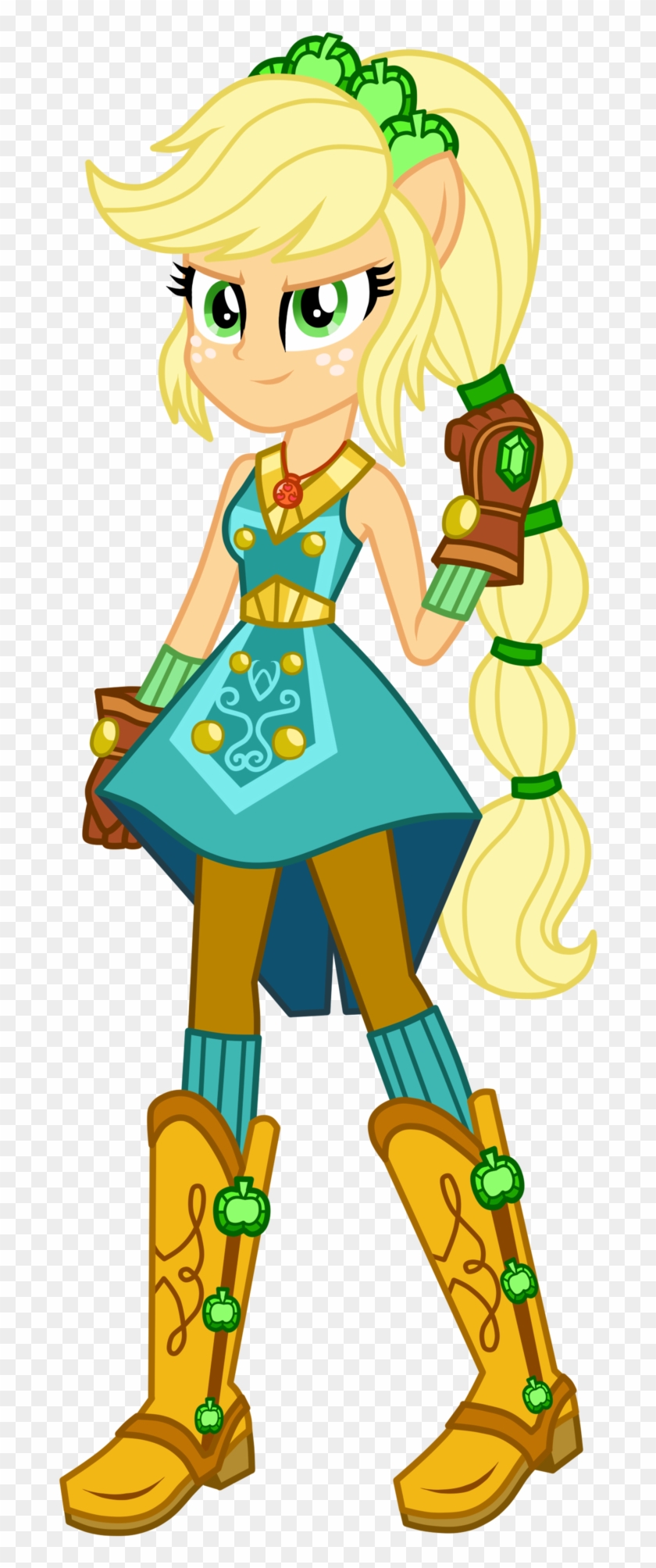 [legend Of Everfree] Applejack By Mixiepie - Equestria Girls Everfree Applejack #770271