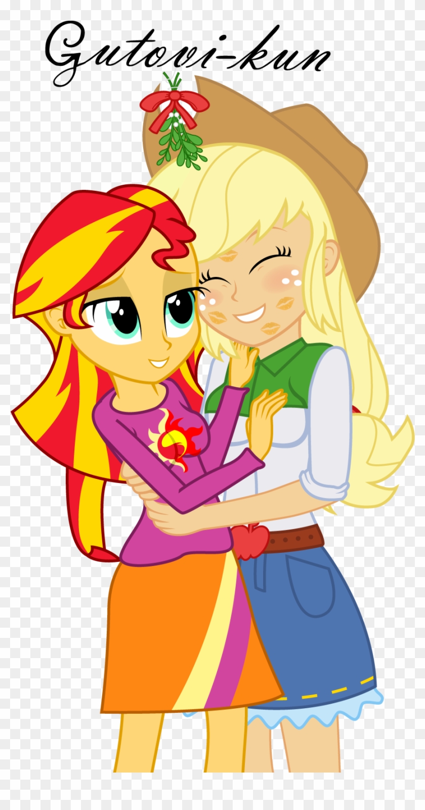 Applejack, Appleshimmer, Artist - Cartoon #770332