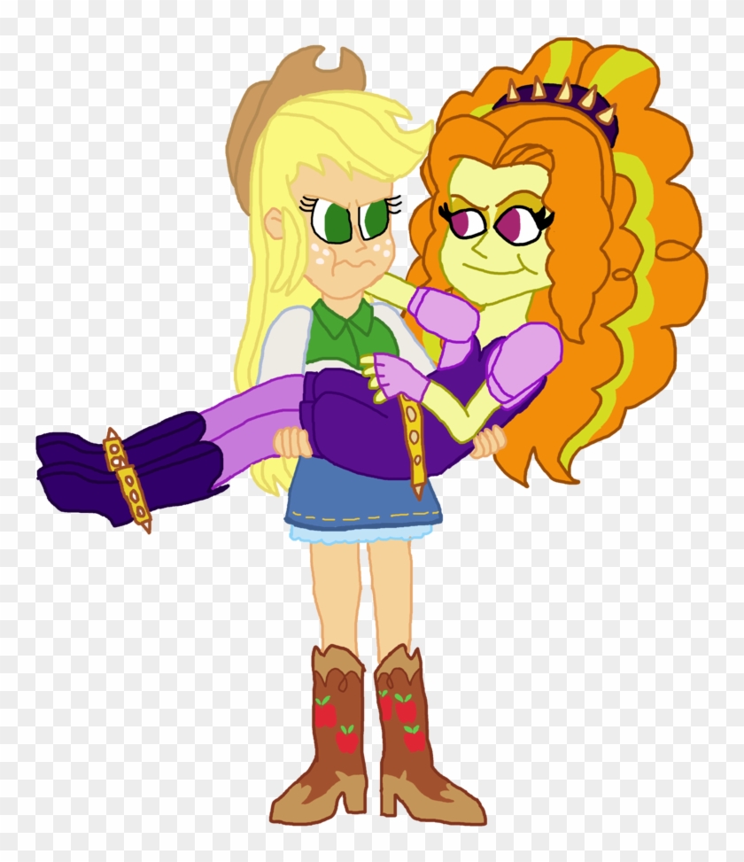 Adagio Dazzle, Applejack, Artist - My Little Pony: Friendship Is Magic #770348