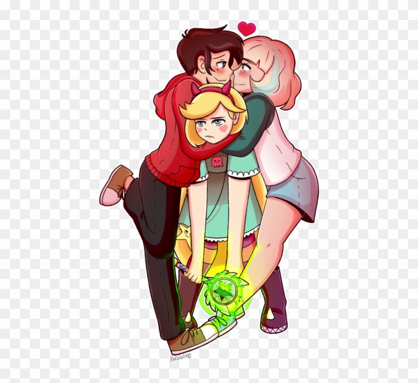 T-shirt Man Cartoon Fictional Character Art Male Human - Love Star Vs The Forces Of Evil #770362