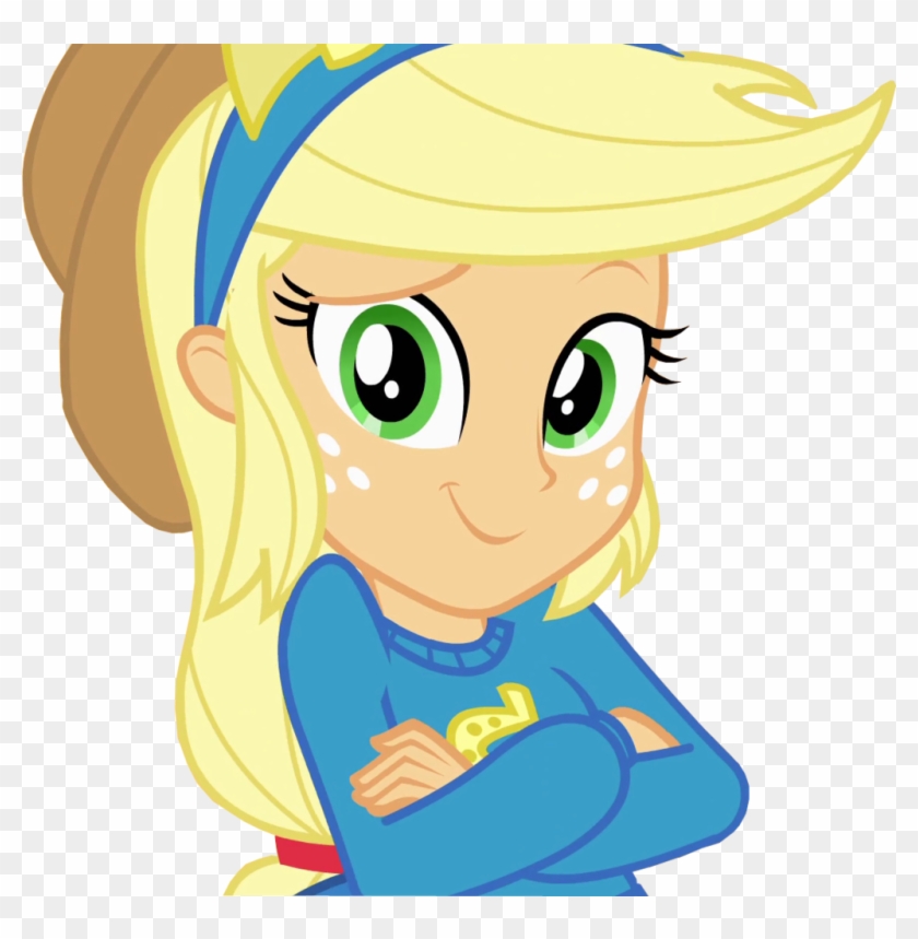 Applejack Equestria Girls Vector By Belen02 Applejack - Animal Crossing New Leaf Hair Guide Blonde #770389