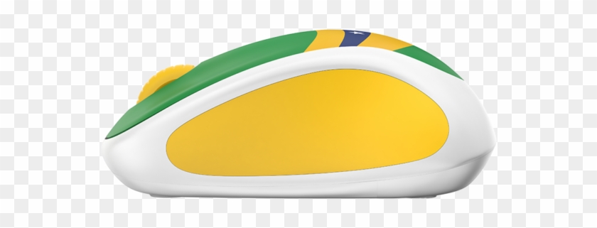 Logitech M238 World Cup Themed Wireless Mouse - Logitech M 238 Brazil Fan Wireless Mouse #770815