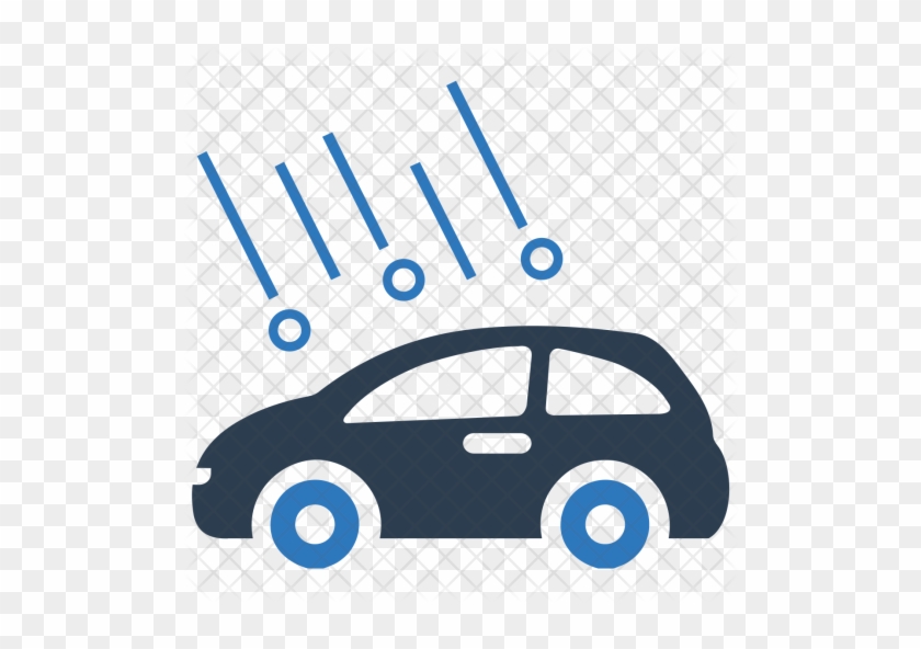 Hail, Auto, Insurance, Car, Damage, Vehicle Icon - Car Parking Icon Png #770847