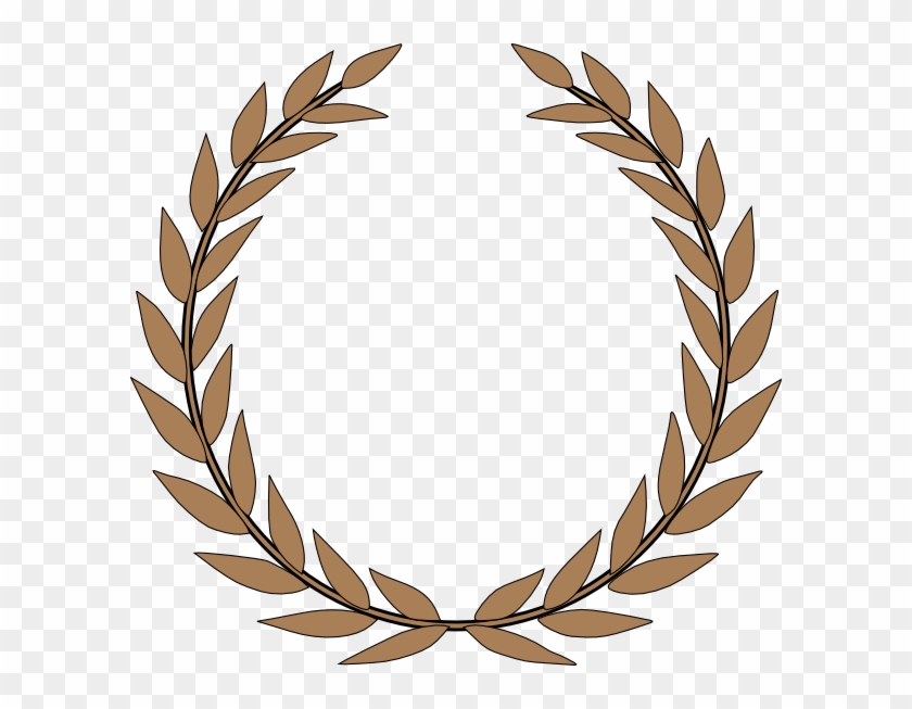 How To Set Use Leaves In A Circle Svg Vector - Laurel Wreath #770987