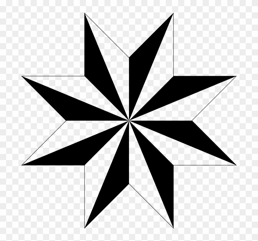 Octagon Outrayj 16 Stripes - Octagram Png #771138