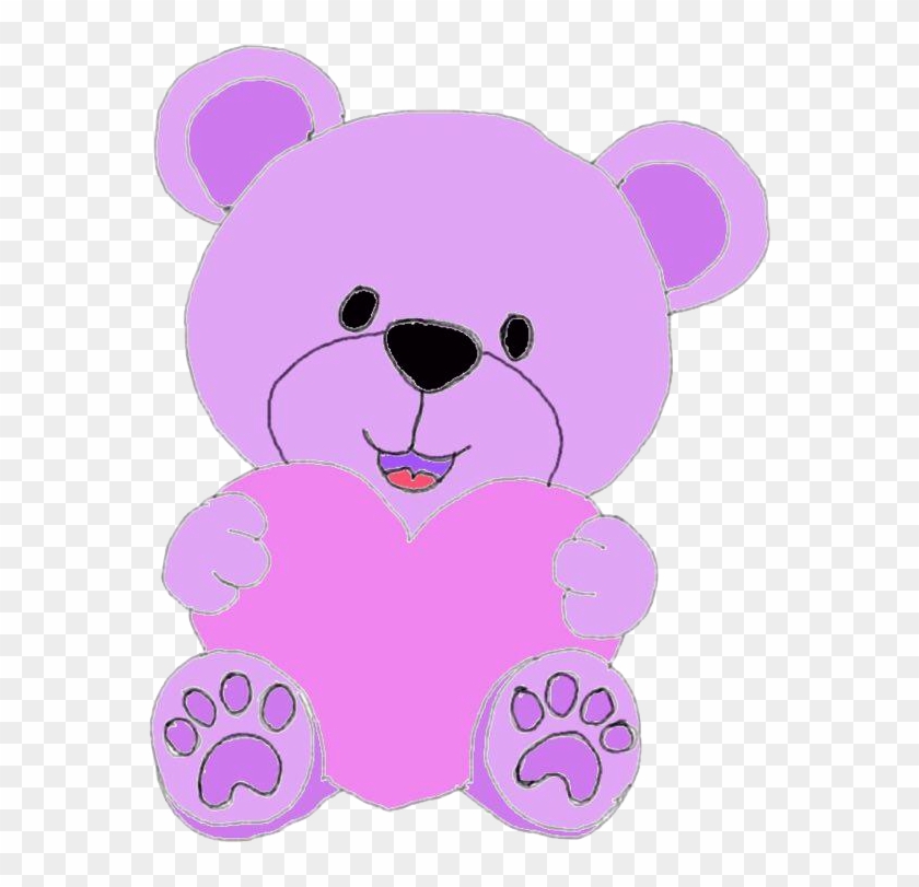 Violet Clipart Bear - Violet #771210