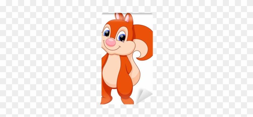 Cartoon Happy Squirrel #771244