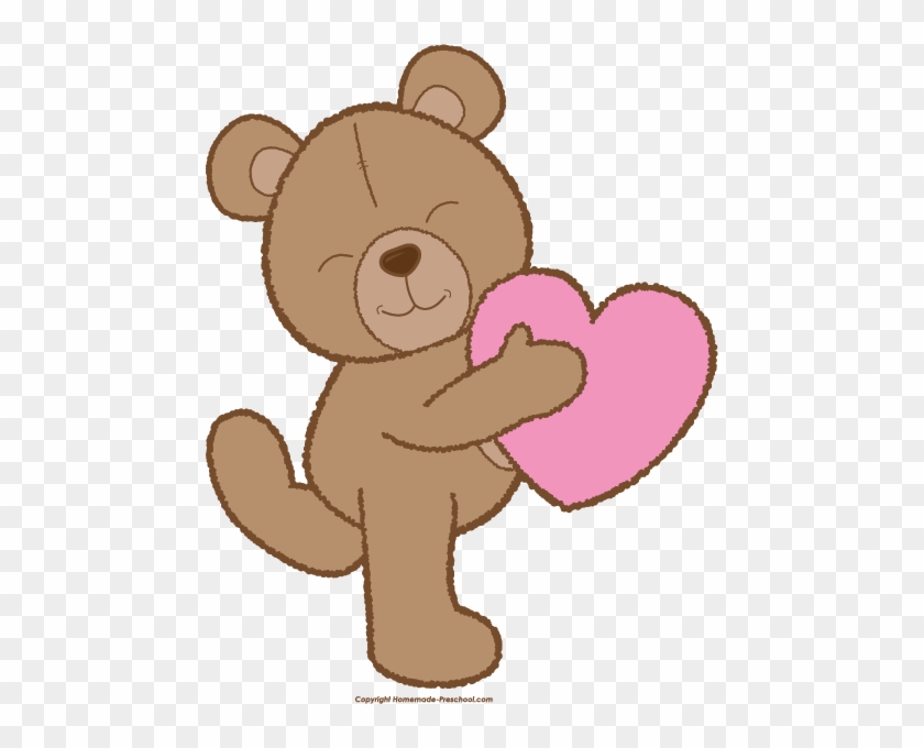Click To Save Image - Bear With Heart Cartoon #771345
