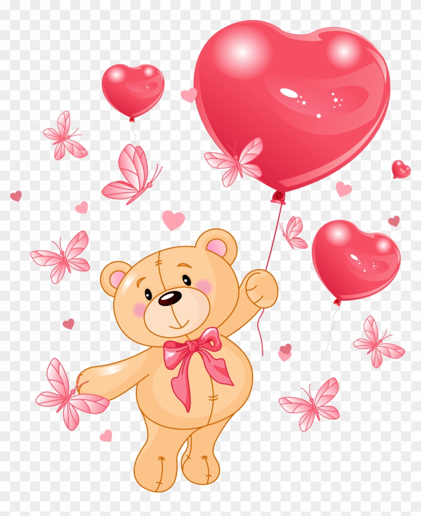 Teddy Bear Stock Photography Clip Art - Ositos De San Valentin #771370