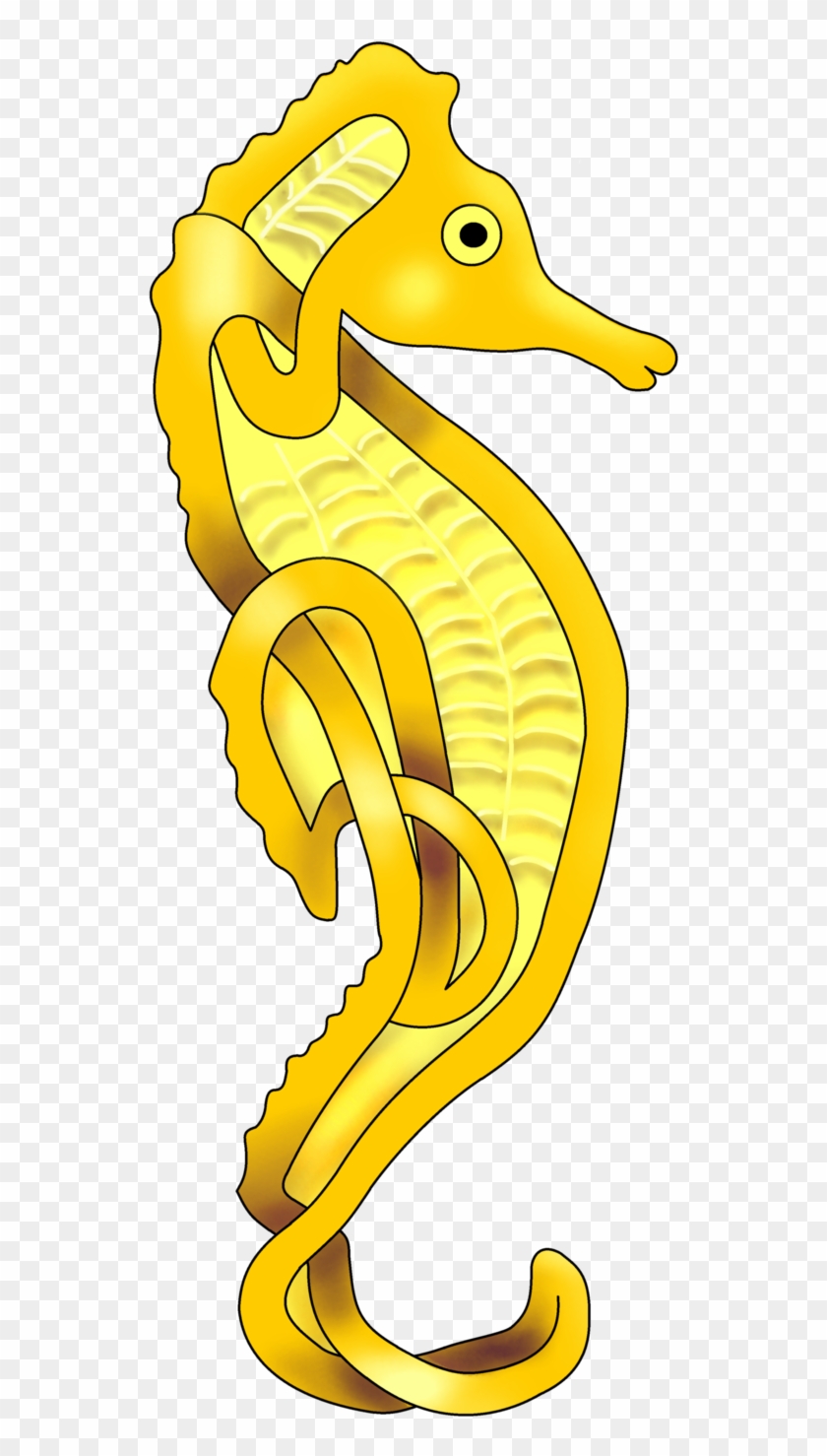 Celtic Knot Seahorse By Knotyourworld - Seepferd Grußkarte #771379