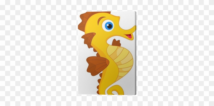 Cute Cartoon Seahorse #771412