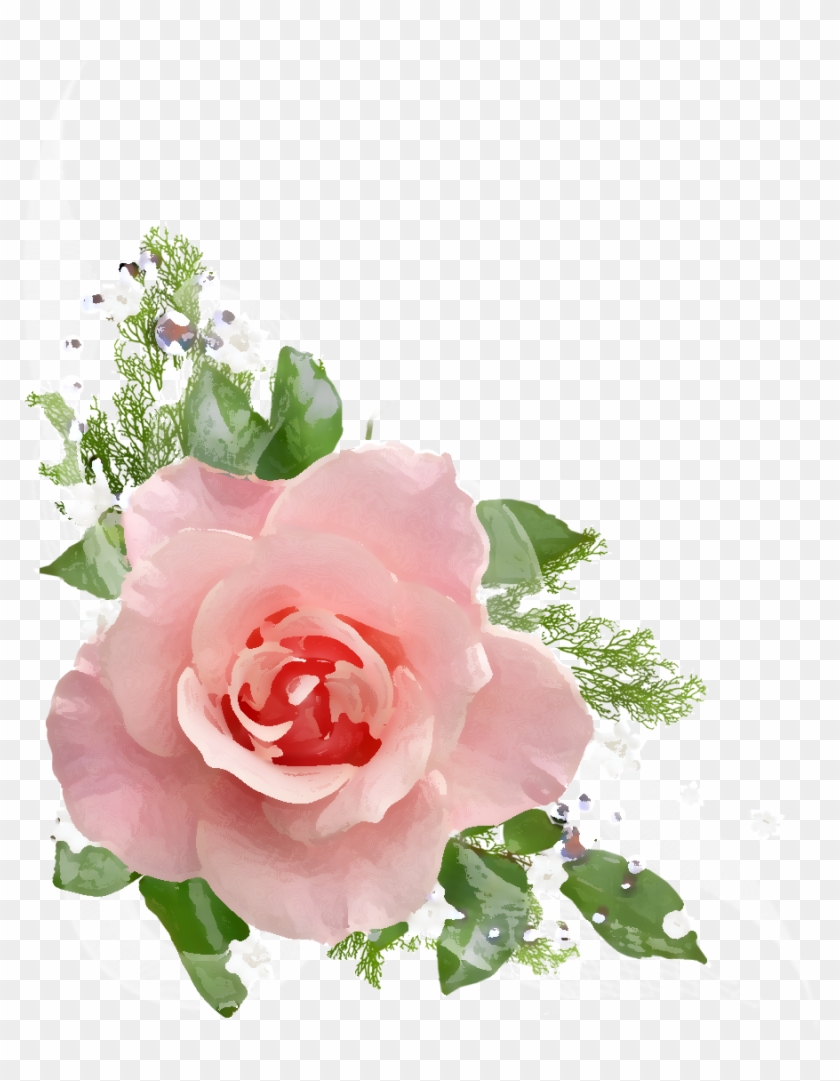 Png形式でダウンロード - Transparent Png Clipart Pink Roses Png #771476