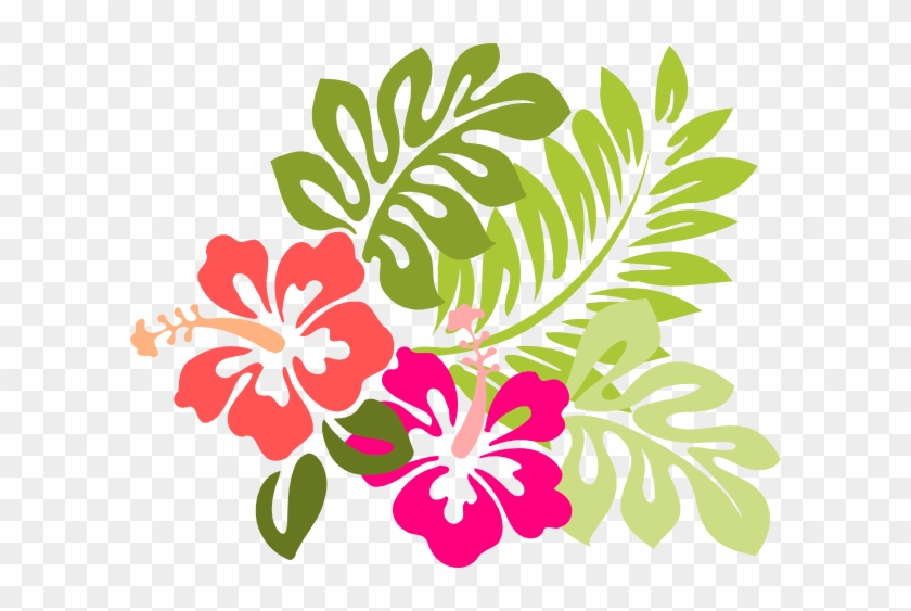 Hibiscus Flower Silhouette Download - Hibiscus Clipart #771487