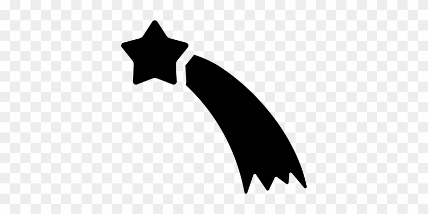 Shooting Star Star Kite Shooting Star Shoo - Silhouette Of A Shooting Star #771514