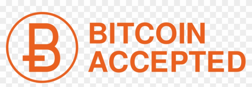 Circle Bitcoin Accepted Orange Clip Art - Credit Card Debit Card #771553