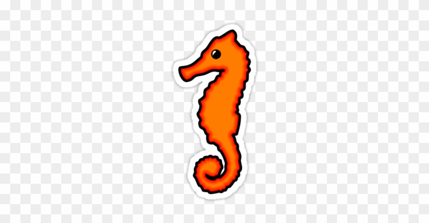 Cartoon Seahorse Clipart - Northern Seahorse #771625