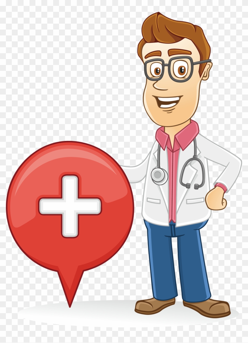 Physician Cartoon Medicine Illustration - Kidney Doctor #771638
