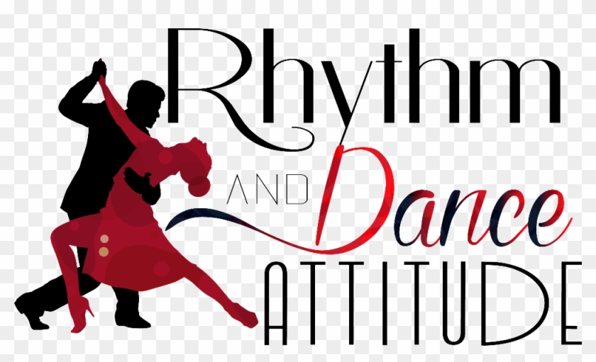 Rhythm & Dance Attitude - Dancing Couple Silhouette Vector #771636
