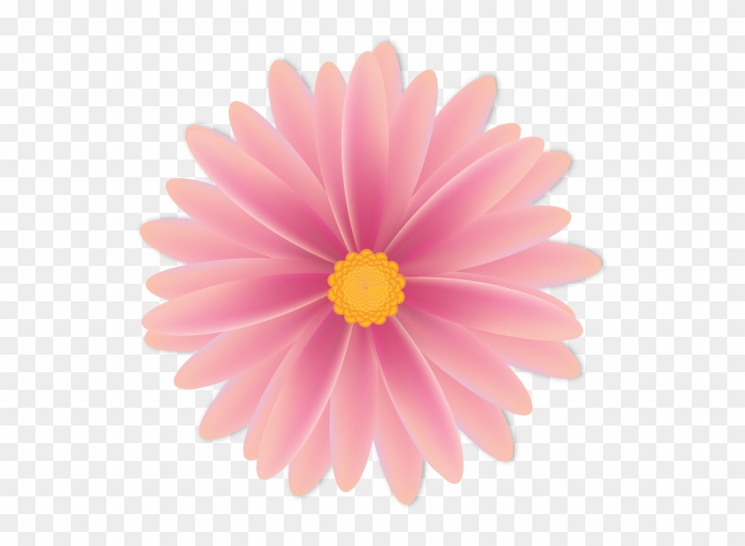 Pink-flower - Pink Flower Clipart Png #771867