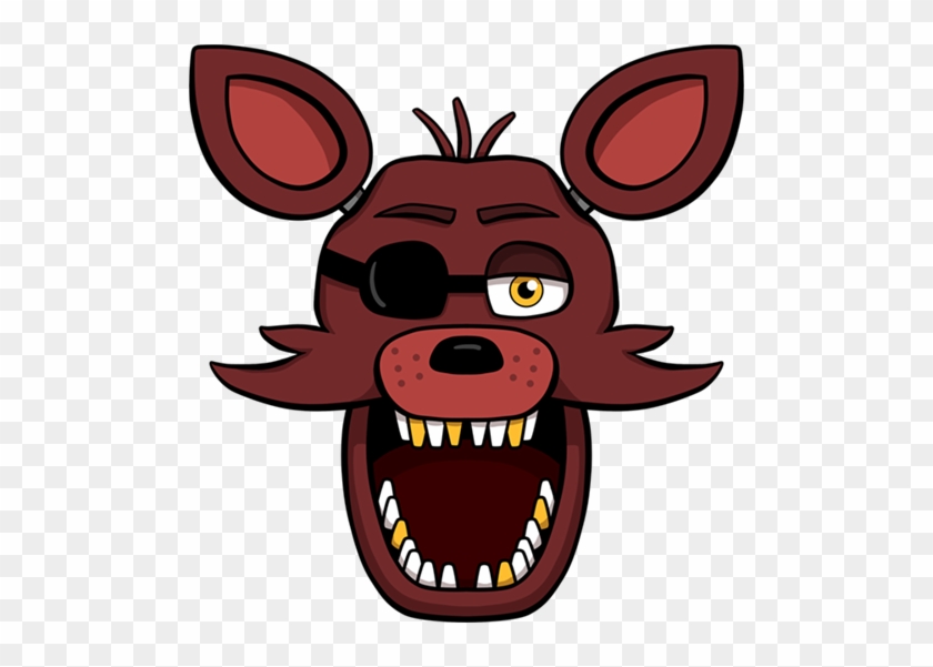 Five Nights At Freddy's Foxy Shirt Design By Kaizerin - Five Nights At Freddy's Foxy Face #771900