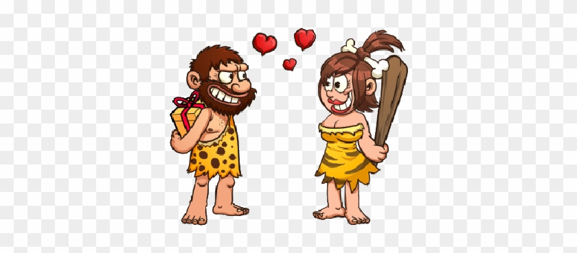 Cartoon Caveman - Caveman And Cavewoman Cartoon #771922