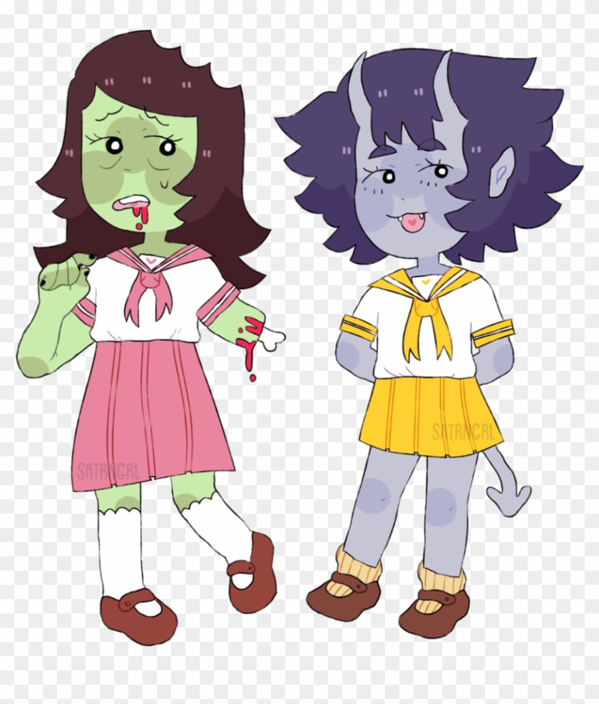 Monster Girl Adopts By Satrngrl - Cartoon #771965