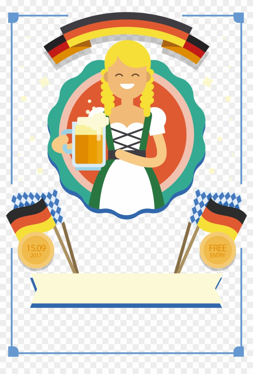 Oktoberfest Beer Germany Illustration - Vector Graphics #772215