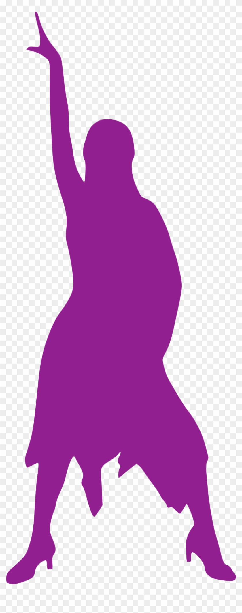 Silhouette Dance Clip Art - Silhouette Dance Clip Art #772299