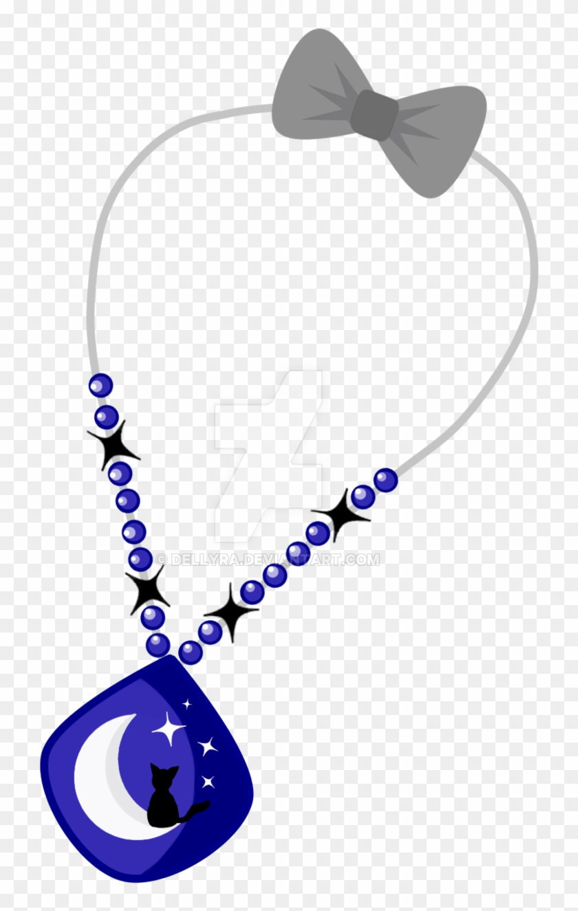 Cutie Mark Auction Cat Moon Necklace [close] By Dellyra - Cat #772414