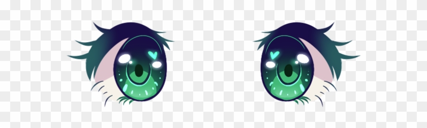 Kawaii Anime Eyes By Djdupstep15 - Anime Eyes No Background #772522