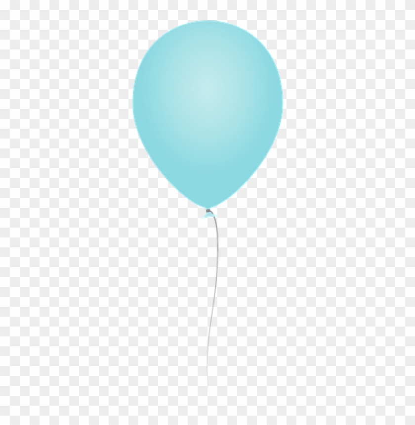 Ftestickers Balloon Blue Interesting Fun Fly Happy - Balloon #772542