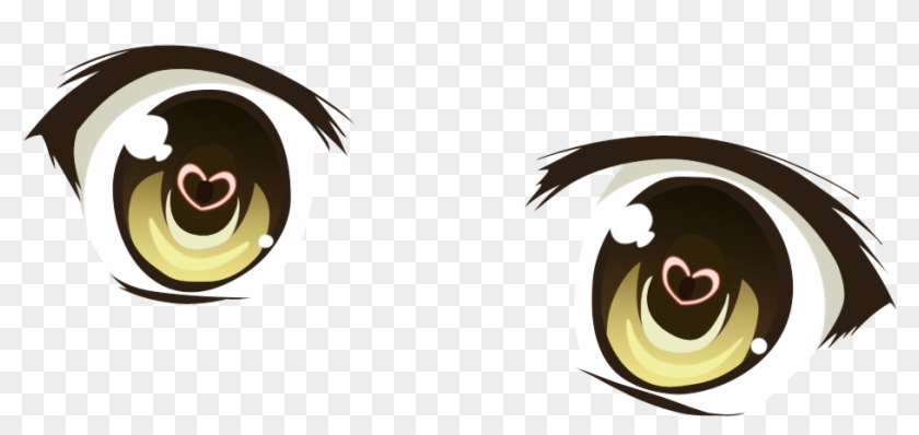 Kaga Koko Eyes - Brown Anime Eyes Transparent #772610