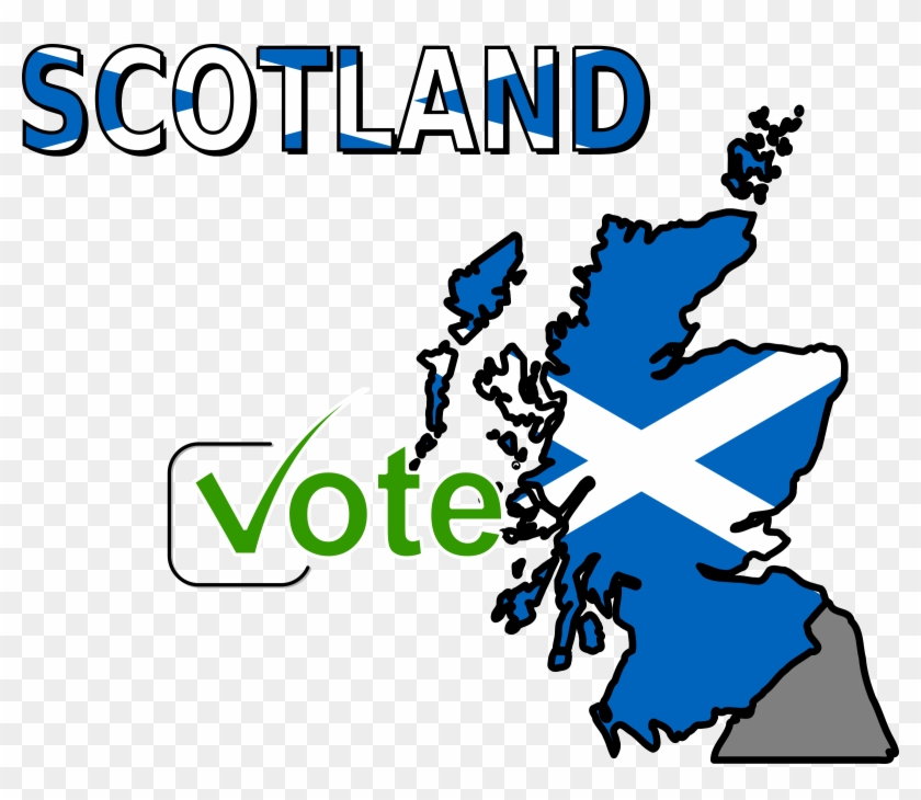 Scotland Vote - Map Of Uk #772633