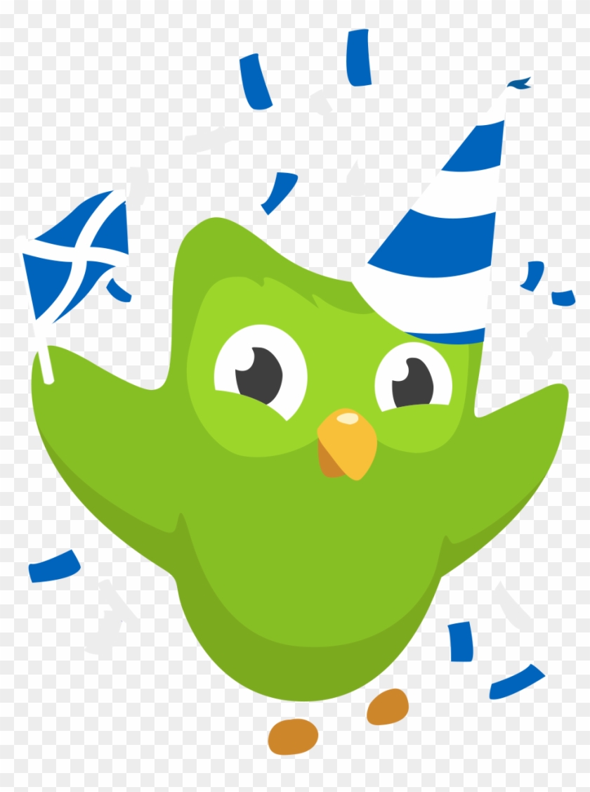 Upon Arriving Pittsburgh, Duo Created A Scottish Gaelic - Logo Duolingo #772705